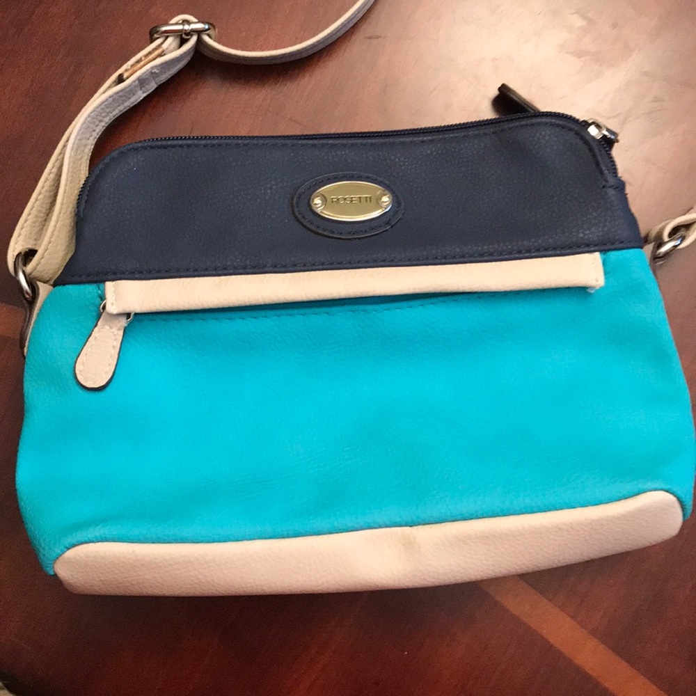 Rosetti blue crossbody